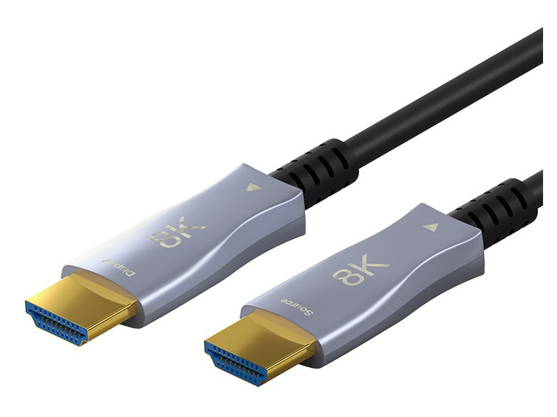 GOOBAY καλώδιο HDMI 2.1 65559 με Ethernet, 8K/60Hz, 48 Gbps, 20m, μαύρο