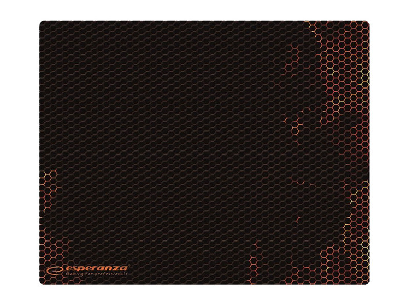 ESPERANZA gaming mouse pad Flame EGP103R, 400x300x3mm, μαύρο-κόκκινο