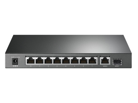 TP-LINK desktop switch TL-SG1210P, 10-Port Gigabit, 8x PoE+, Ver. 3.0