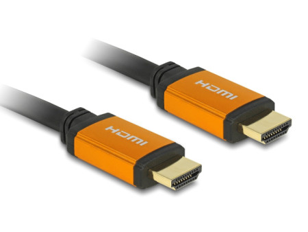 DELOCK καλώδιο HDMI 85729, 8K/60Hz, 48 Gbps, eARC, HDR, 2m, μαύρο