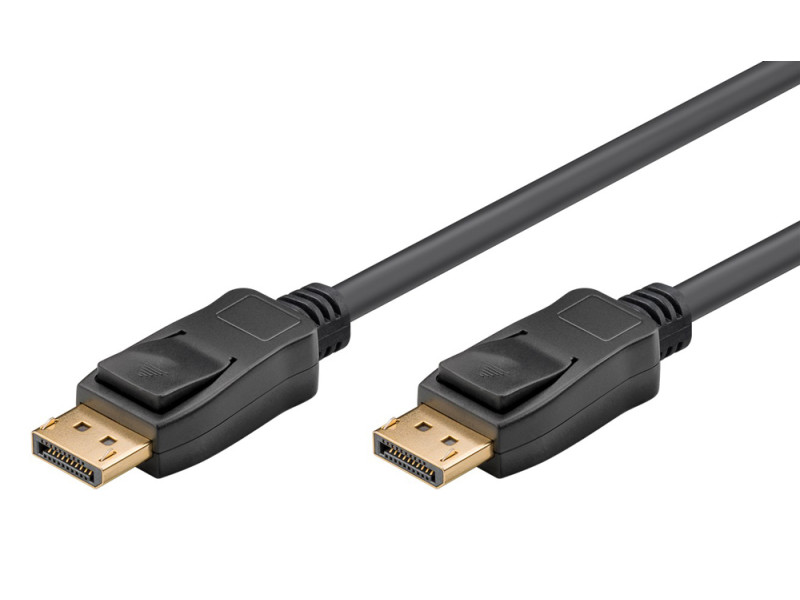 GOOBAY καλώδιο DisplayPort 64797, 8K/60Hz, 32.4 Gbps, 1m, μαύρο