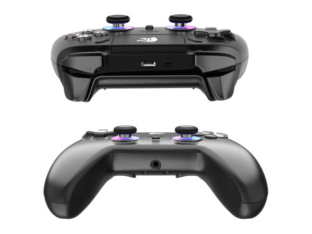 ROAR ασύρματο gamepad RR-0023, Switch/PS4/PC/iOS/Android, Bluetooth, μαύρο