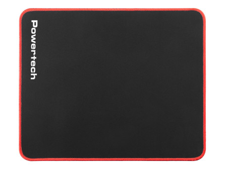 POWERTECH gaming mouse pad PT-1282, 30x25x0.3cm, μαύρο