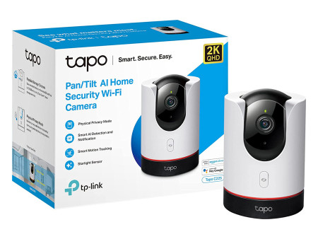 TP-LINK smart camera Tapo-C225, 2K QHD, Pan/Tilt, two-way audio, Ver. 1