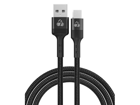 POWERTECH καλώδιο USB σε Micro USB PTR-0125, 12W 2.4A, copper, 1m, μαύρο