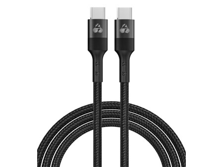 POWERTECH καλώδιο USB-C PTR-0131, PD 60W, copper, 60cm, μαύρο