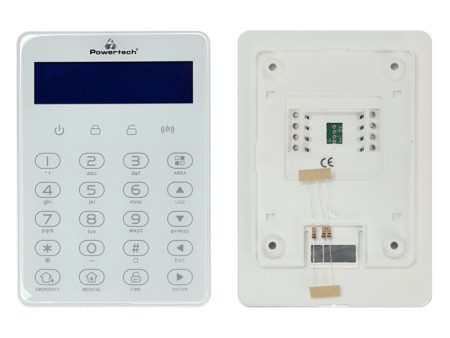 POWERTECH υβριδικό σύστημα συναγερμού PT-1090 με πληκτρολόγιο, 4G IP/GSM