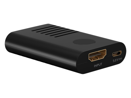 GOOBAY HDMI repeater 58492, 4K/60Hz έως 20m, 4K/30Hz έως 25m, μαύρο