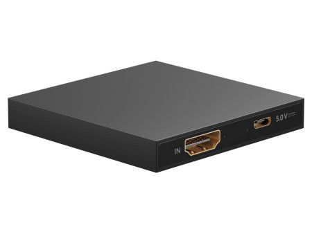 GOOBAY HDMI splitter 58480, 2 σε 1, 4K/30Hz, μαύρο