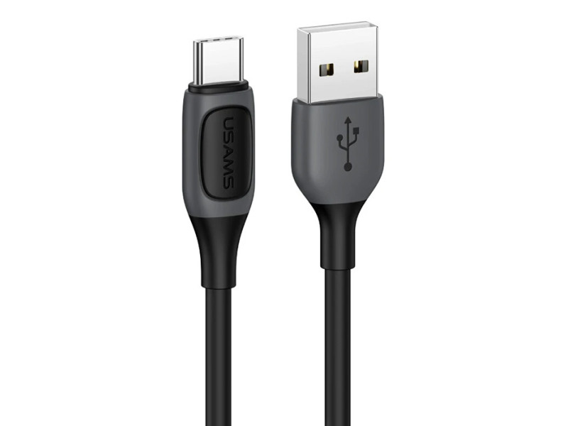 USAMS καλώδιο USB-C σε USB US-SJ596, 15W, 1m, μαύρο