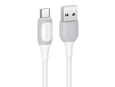 USAMS καλώδιο USB-C σε USB US-SJ596, 15W, 1m, λευκό