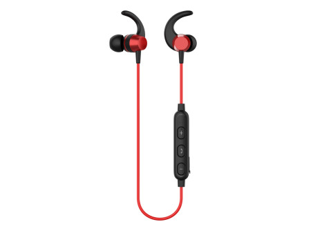 YISON earphones E14 με μαγνήτη, Bluetooth, 10mm, 65mAh, κόκκινα