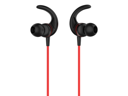 YISON earphones E14 με μαγνήτη, Bluetooth, 10mm, 65mAh, κόκκινα