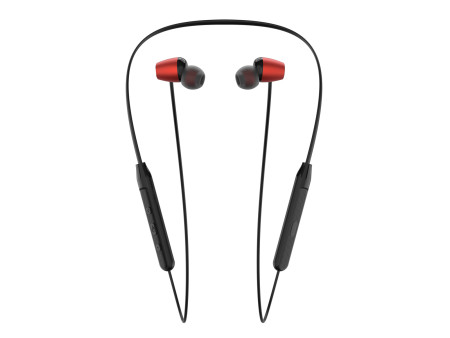 YISON earphones E19 με μαγνήτη, Bluetooth, 10mm, 130mAh, κόκκινα