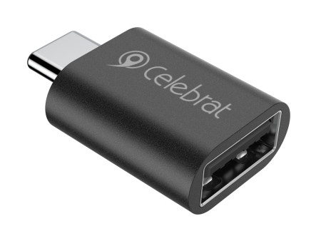 CELEBRAT αντάπτορας USB-C σε USB 3.0 CA-04, 5Gbps, μαύρος