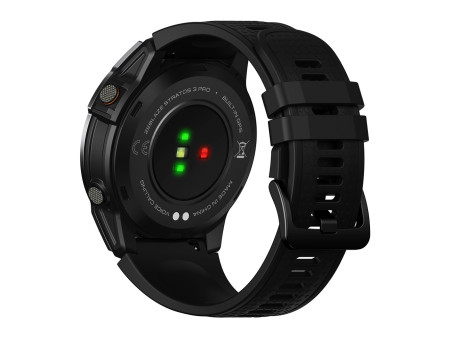 ZEBLAZE smartwatch Stratos 3 Pro, heart rate, 1.43" AMOLED, GPS, μαύρο