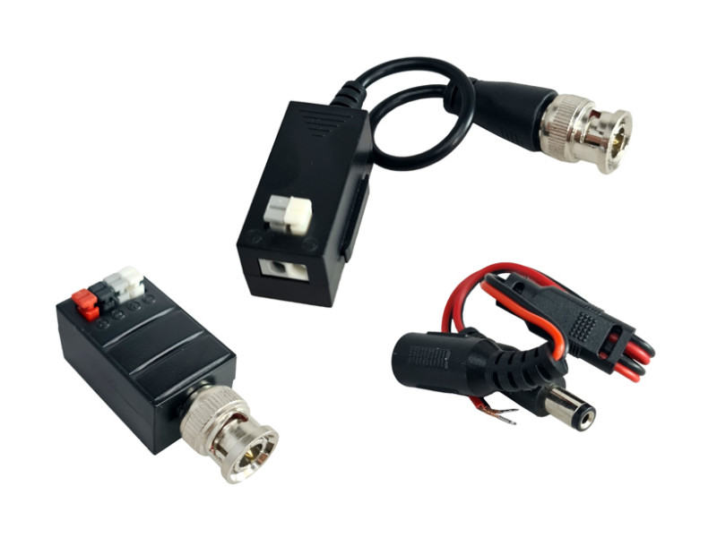 FOLKSAFE Video Balun FS-HDAP4501 για CCTV, active transmitter/passive receiver