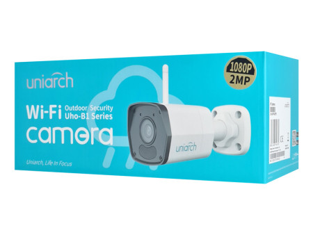 UNIARCH smart κάμερα UHO-B1R-M2F3, 2MP, WiFi, SD, IP67