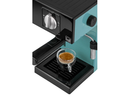 BRIEL μηχανή espresso A1, 1000W, 20 bar, μπλε