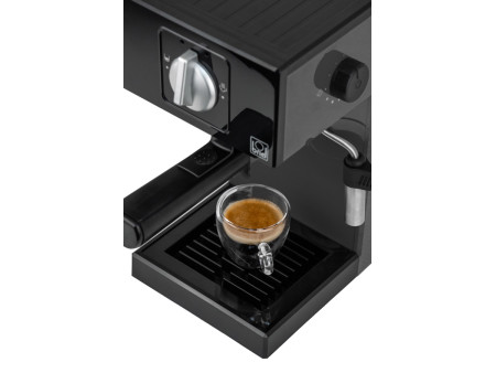 BRIEL μηχανή espresso A1, 1000W, 20 bar, μαύρη