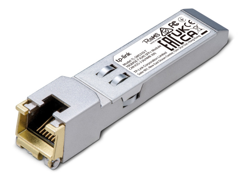 TP-LINK 10G BASE-T RJ45 SFP+ Module TL-SM5310-T, έως 30m, Ver. 1.0