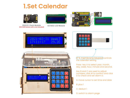 KEYESTUDIO Electronic Scale Kit KS0345 για Arduino