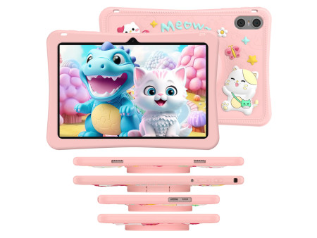 TECLAST tablet P30T Kids, 10.1", 4/64GB, Android 14, 6000mAh, ροζ