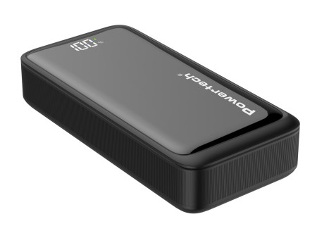 POWERTECH power bank PT-1327 με οθόνη, 20000mAh, 22.5W, μαύρο