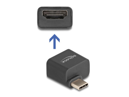 DELOCK αντάπτορας USB-C σε HDMI 64256, 4K/30Hz, μαύρος