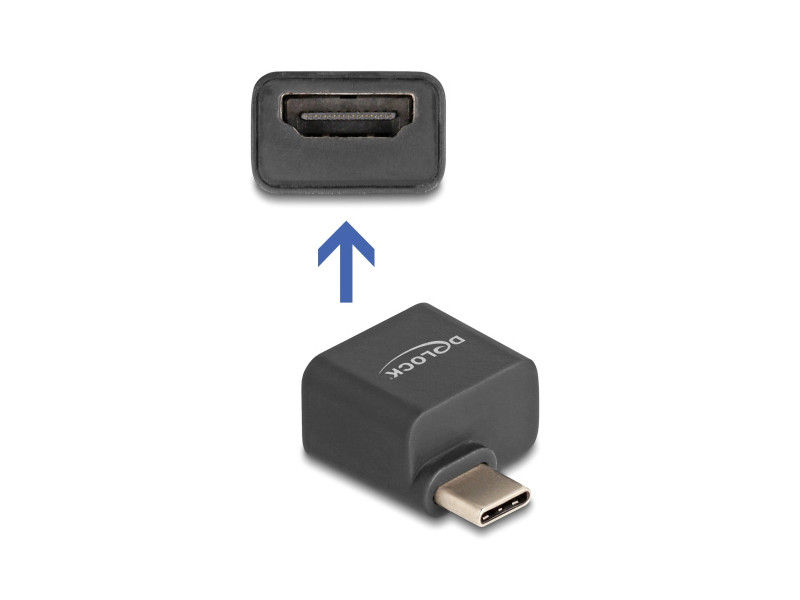 DELOCK αντάπτορας USB-C σε HDMI 64256, 4K/30Hz, μαύρος