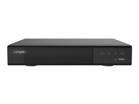 LONGSE NVR καταγραφικό NVR3109E1, 4K, H.265/H.264, 9 κανάλια