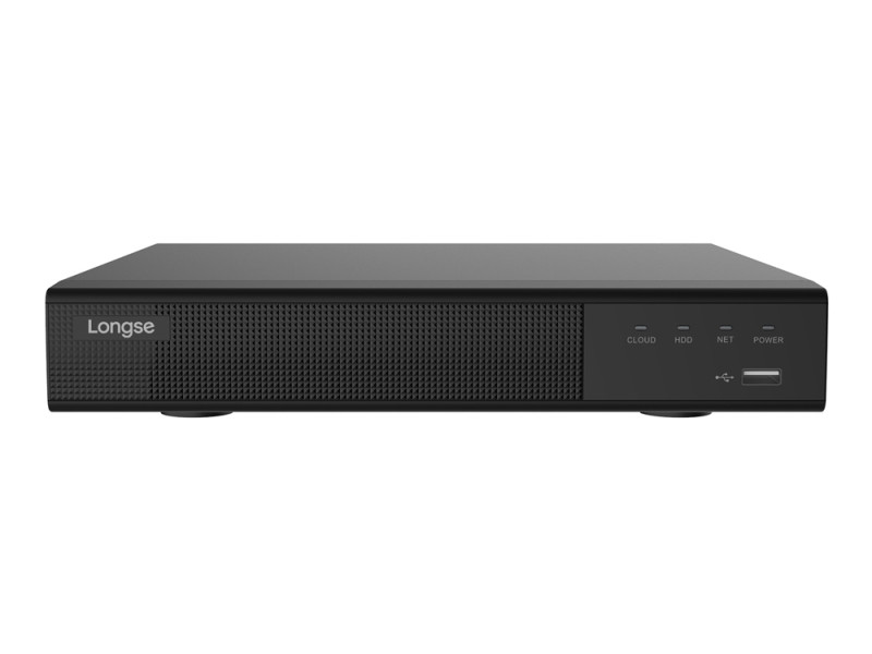 LONGSE NVR καταγραφικό NVR3109E1, 4K, H.265/H.264, 9 κανάλια