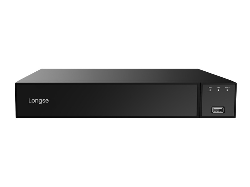 LONGSE NVR καταγραφικό NVR3116C1P8, 4K, H.265/H.264, 8 PoE κανάλια