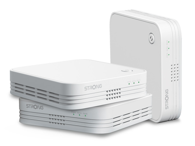 STRONG WiFi Mesh Home Kit ATRIA 1200 V2, 1200Mbps Dual Band, 3τμχ