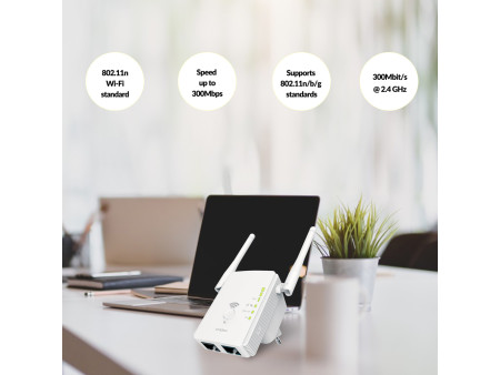 STRONG WiFi Extender REPEATER300V2, 300Mbps