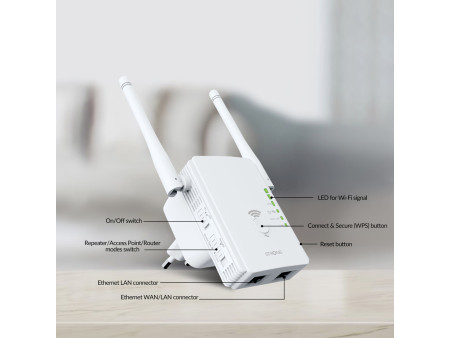 STRONG WiFi Extender REPEATER300V2, 300Mbps