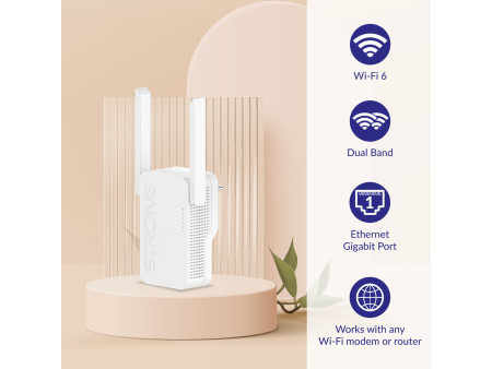 STRONG WiFi Extender REPEATERAX1800, WiFi 6, 1800Mbps