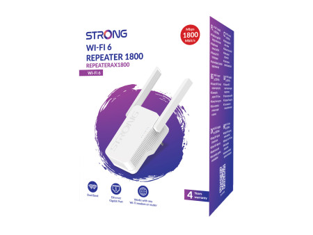 STRONG WiFi Extender REPEATERAX1800, WiFi 6, 1800Mbps