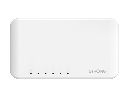 STRONG switch SW5000P, 5x Gigabit θύρες, 1000Mbps