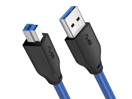 CABLETIME καλώδιο USB σε USB Type B CT-C160-U3-AMBM, 5Gbps, 1m, μπλε