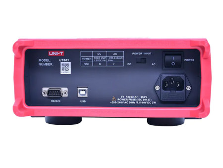 UNI-T ψηφιακό πολύμετρο πάγκου UT803, 1000V AC/DC, 100kHz, True RMS