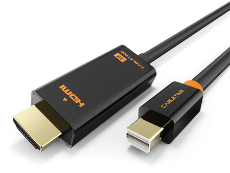 CABLETIME καλώδιο mini DisplayPort σε HDMI CT-AV588-03G4K, 4K/30Hz, 1.8m, μαύρο