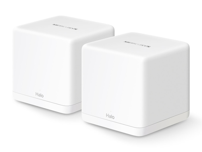 MERCUSYS Mesh WiFi 6 System Halo H60X, 1500Mbps Dual Band, 2τμχ, V.1.0