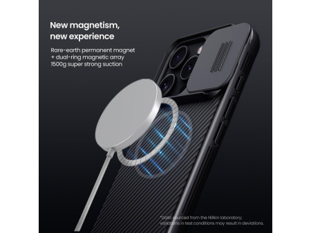 NILLKIN θήκη CamShield Pro Magnetic για iPhone 16 Pro, μαύρη