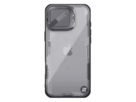 NILLKIN θήκη Iceblade Prop για iPhone 16 Pro, διάφανη-μαύρη