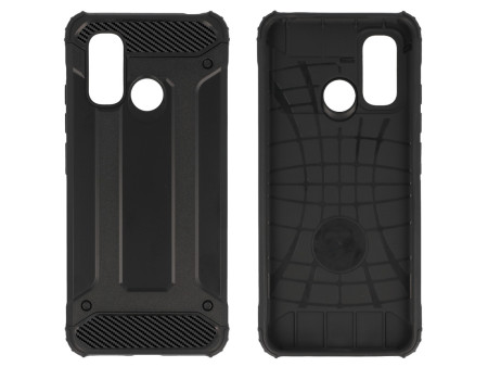 POWERTECH θήκη Armor Carbon MOB-1966 για Xiaomi Redmi 12C/11A, μαύρη