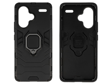 POWERTECH θήκη Ring Armor MOB-1984 για Xiaomi Redmi Note 13 Pro Plus 5G, μαύρη