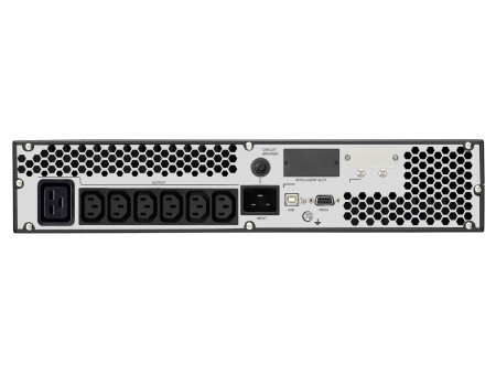 POWERTECH UPS On Line PT-1360 για rack 2U, με οθόνη, 3000VA/2700W, 7x DC output