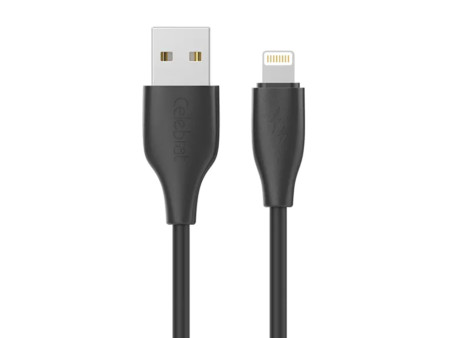 CELEBRAT καλώδιο Lightning σε USB CB-31, 15W, 480Mbps, 1m, μαύρο