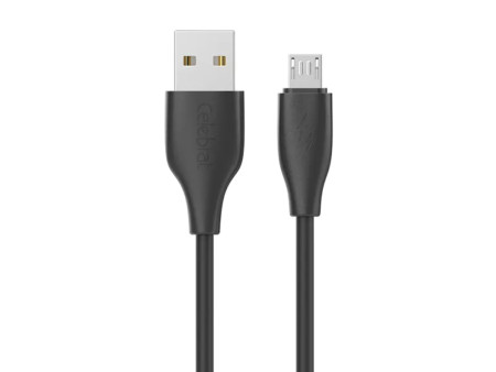 CELEBRAT καλώδιο micro USB σε USB CB-31, 15W, 480Mbps, 1m, μαύρο